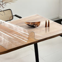 PVC Tablecloth Clear Plastic Cover Protector Mat