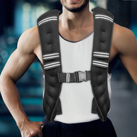 10KG Weighted Vest Top Gym Exercise Fitness Strength Sports Training Weight Loss