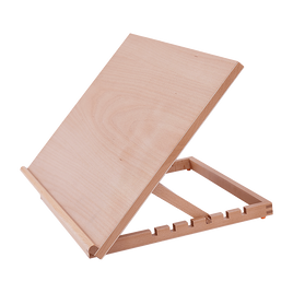A2 Art & Craft Easel Table Wooden Drawing Board Artist Adjustable WorkStation