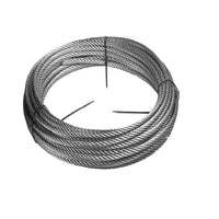 50m Stainless Steel Wire Rope Cable 5mm 316 A4 7x7 Balustrade Fence