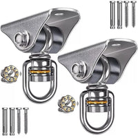 Silent Swing Hanger Heavy Duty Stainless Steel Swing Hook with Swivel Bearing