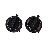 2x20cm 500kg Vacuum Suction Cup Glass Lifter Granite Sucker Pump Lift Heavy Duty