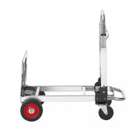 Hand Truck 2 in 1 Folding Dolly Cart 180kg Capacity Heavy Duty Aluminium