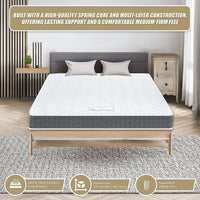PALERMO Queen Mattress – OEKO-TEX Foam, CertiPUR-US Certified, Supportive & Eco-Friendly