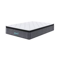 King Single Euro Top Pocket Spring Mattress – Motion Isolation Comfort with CertiPUR-US Certified Foam Layers