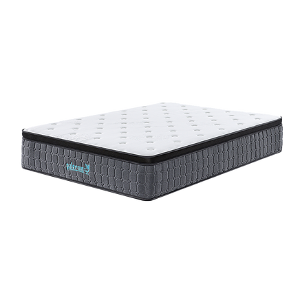 Mattress Double Euro Top Pocket Spring Motion Isolation CertiPUR-US Certified