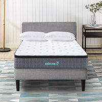 Double Euro Top Pocket Spring Mattress – Motion Isolation Comfort with CertiPUR-US Certified Foam Layers