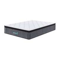 Mattress Queen Euro Top Pocket Spring Motion Isolation CertiPUR-US Certified