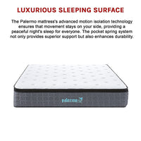King Euro Top Pocket Spring Mattress – Motion Isolation Comfort with CertiPUR-US Certified Foam Layers