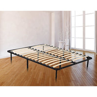 Queen Metal Bed Frame Full Steel Heavy Duty