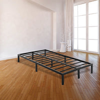 King Single Full Metal Bed Frame Base – Sturdy Steel Bed Base for Australian Mattress
