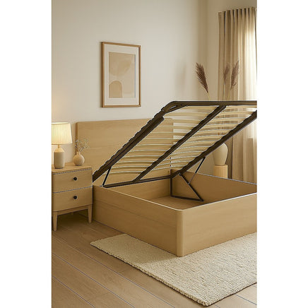 Queen Gas Lift Bed Mechanism with Frame – Storage Platform & Sofa Bed Kit