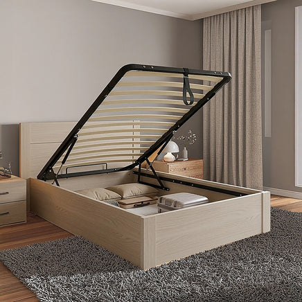 Single Gas Lift Bed Mechanism with Frame – Storage Platform & Sofa Bed Kit