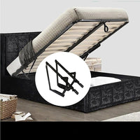 Single Gas Lift Bed Frame & Mechanism Ottoman Sofabed