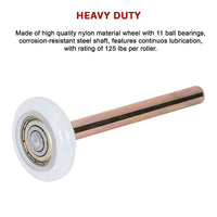 Garage Door Roller / Wheel / Heavy-duty 11 Ball Bearing 12 Pack