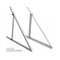 114cm Solar Panel RV Tilt Mount Brackets Roof Flat Surface