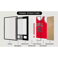 Frame Wall Decor Photo Souvenir Collect Display Case