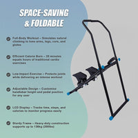 Vertical Climber Stair Stepper Machine – Full Body Home Gym Fitness Equipment NEW VERSION