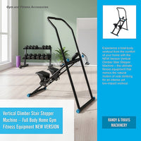 Vertical Climber Stair Stepper Machine – Full Body Home Gym Fitness Equipment NEW VERSION