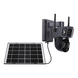 9MP Wireless Solar Camera WIFI Security Outdoor Battery PTZ CCTV Home House V380