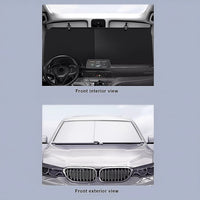 Retractable Sunshade for Car Windshield