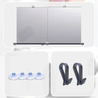 Retractable Sunshade for Car Windshield