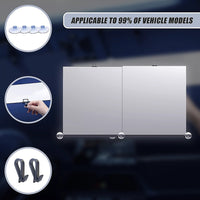 Retractable Sunshade for Car Windshield