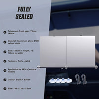 Retractable Sunshade for Car Windshield