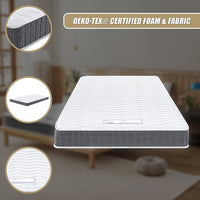 King Single Memory Foam Mattress – OEKO-TEX Textile & CertiPUR-US Certified Foam