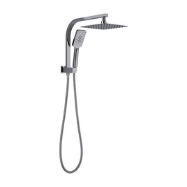 Wall Mounted Chrome Dual Shower Mixer – Rainfall & Handheld Massage Head