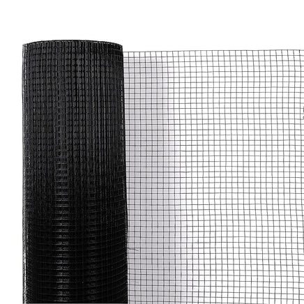 30m Black Chicken Wire Mesh Roll – Heavy Duty Aviary Netting & Garden Fencing for Poultry Enclosures