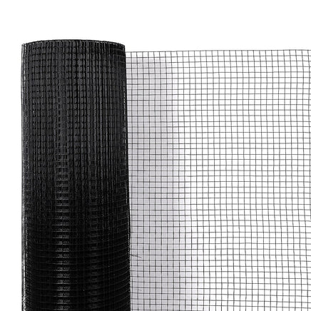 30m Black Chicken Wire Mesh Roll – Heavy Duty Aviary Netting & Garden Fencing for Poultry Enclosures