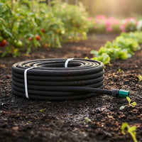 50m Porous Soaker Hose – Leaky Garden Irrigation Pipe for Efficient Watering