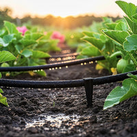 50m Porous Soaker Hose – Leaky Garden Irrigation Pipe for Efficient Watering