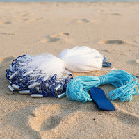 3m Nylon Fishing Cast Net – Quick Throw Mesh with Chain Weights & Drawstring