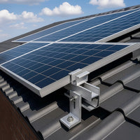 Solar Panel Roof Mount Kit – Universal Clamps & Brackets Set for Secure Solar Installation