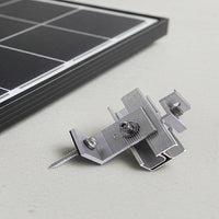 Solar Panel Roof Mount Kit – Universal Clamps & Brackets Set for Secure Solar Installation