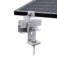 Solar Panel Roof Mount Kit – Universal Clamps & Brackets Set for Secure Solar Installation