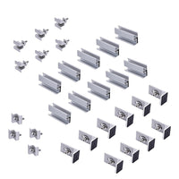 Solar Panel Roof Mount Kit – Universal Clamps & Brackets Set for Secure Solar Installation