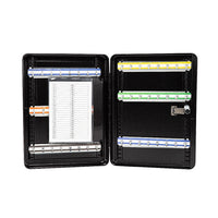 48-Key Cabinet Key Safe with Combination Lock & Keys – Wall Mounted Storage