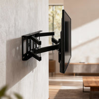 32–75" TV Full Motion Wall Mount Bracket – Swivel & Tilt Adjustable Flat Screen Holder
