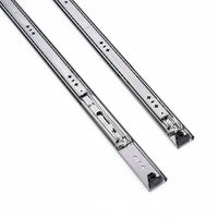 80cm Drawer Runners Pair – Heavy Duty 100kg Locking Slide Rails