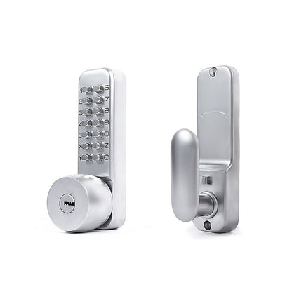 Mechanical Keyless Door Lock with Handle for Garage Office