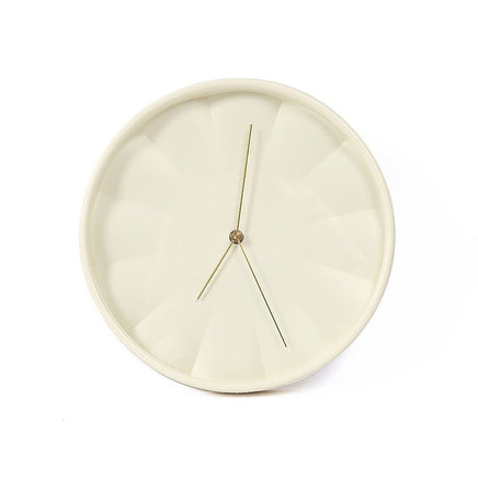 30cm Round Wall Clock Silent Sweep Modern ABS Frame