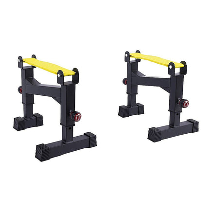 2x Deadlift Sling Racks Barbell Jack Squat Wedge