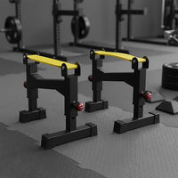 2x Deadlift Sling Racks Barbell Jack Squat Wedge
