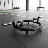 Fitness EZ Load Hex Trap Bar with Knurled Tri Grip