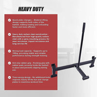 Heavy Duty Steel Deadlift Jack with Anti Slip Handle
