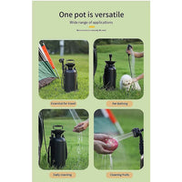 Portable 12L Camping Shower - 10 Spray Modes & Lock Switch