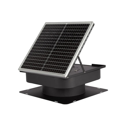 30W Solar Roof Vent Fan Exhaust Attic Ventilation for Home Garage Van